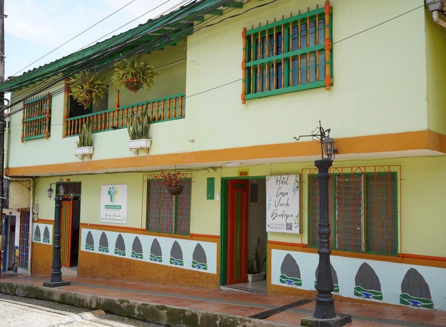 Hotel Casa Verde Guatapé エクステリア 写真