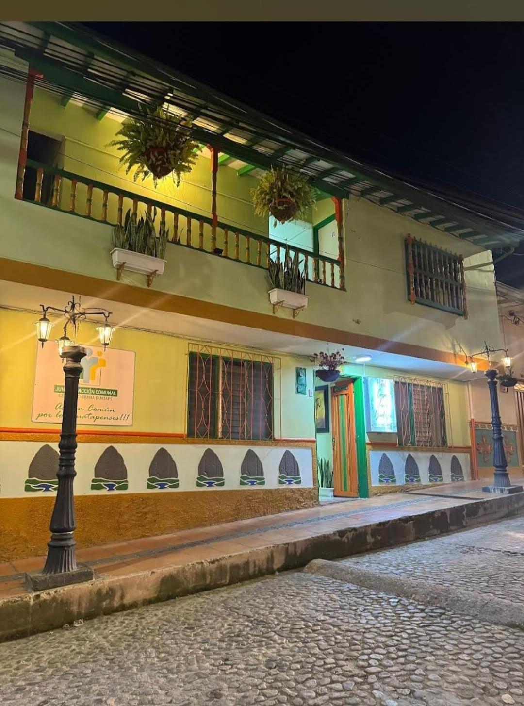 Hotel Casa Verde Guatapé エクステリア 写真